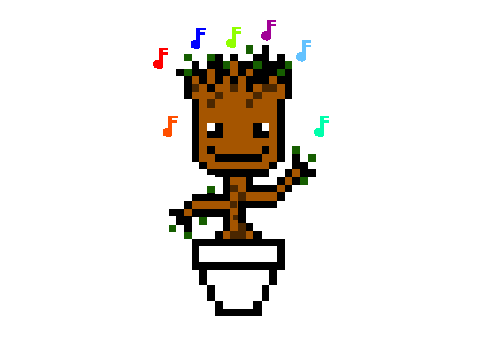 Dancing groot