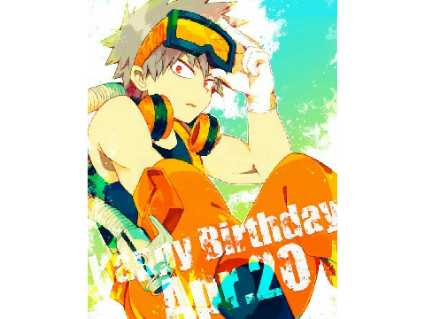 happy birthday bakugo!