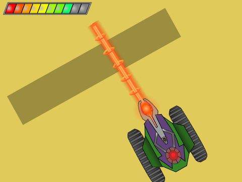Laser Tank scrolling
