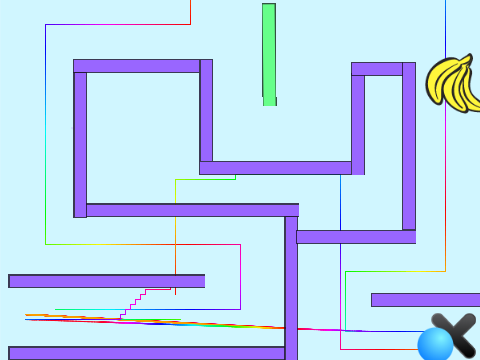 super banana maze