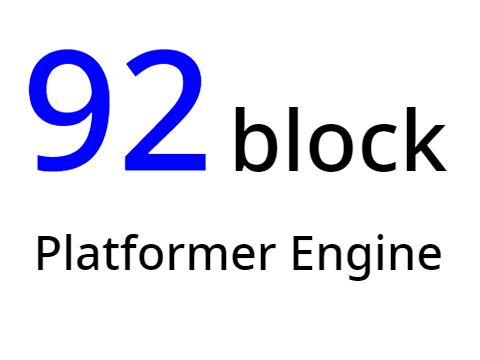 Complete Platformer Engine (92 Blocks)