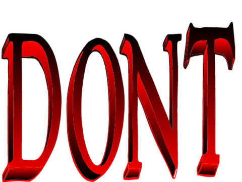 DONT