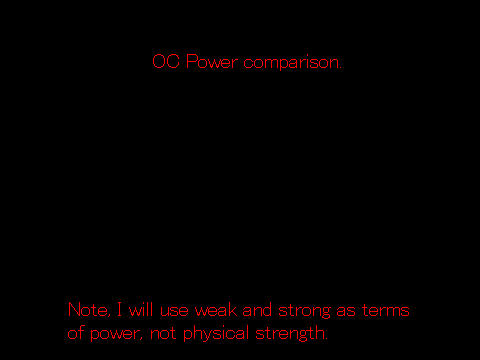 OC Power Comparison