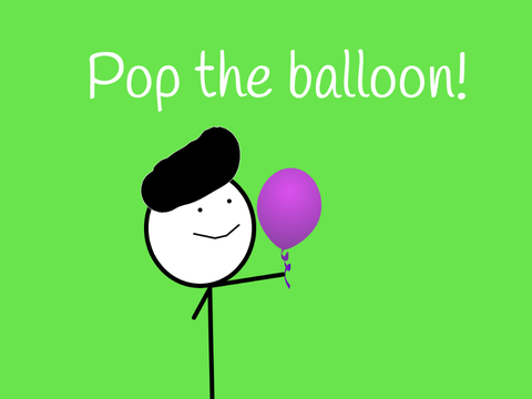 Pop the Ballooon! (Real game for new scratchers)