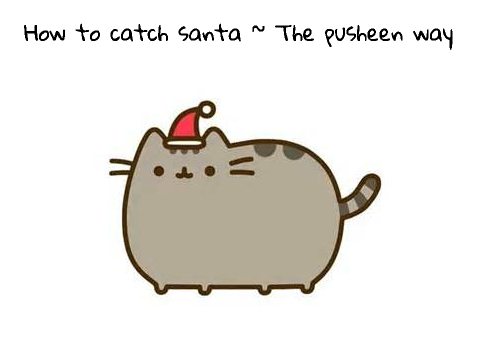 How to catch santa~ The pusheen way