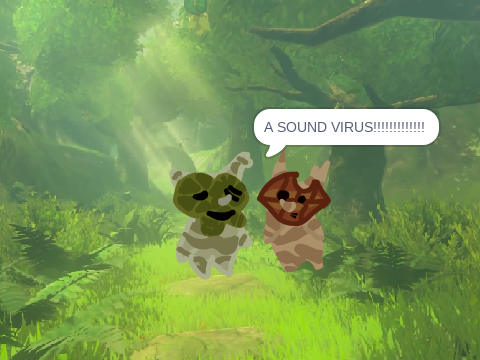 SOUND VIRUS?! w/ koroks *botw animation*