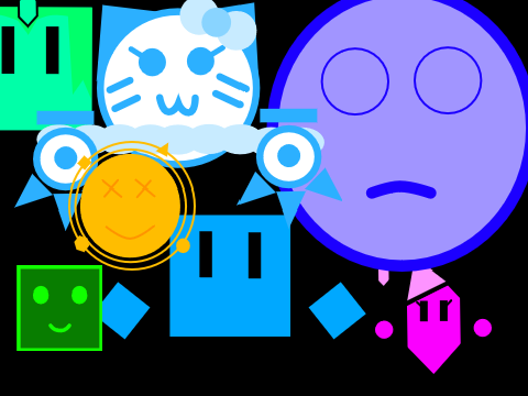 Some Project Arrhythmia Bosses, but i made them better