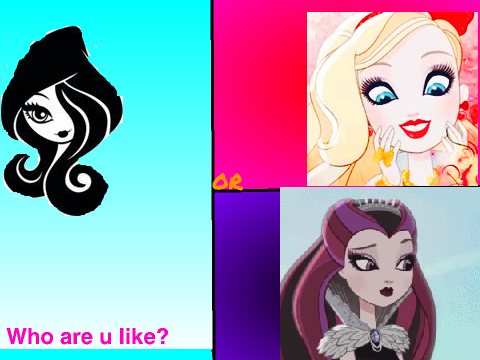 EAH quiz: Are you more like Raven Or Apple?