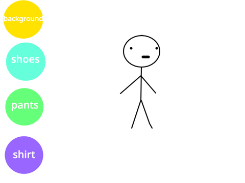 Stick-Man Dress-up