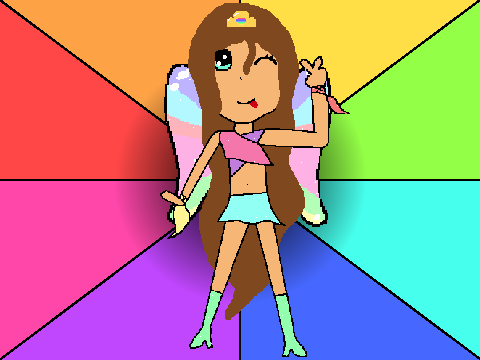 Sjoukje (me) as a winx!