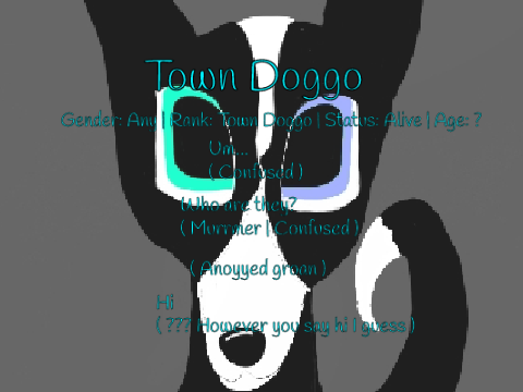 Audition for Town Doggo