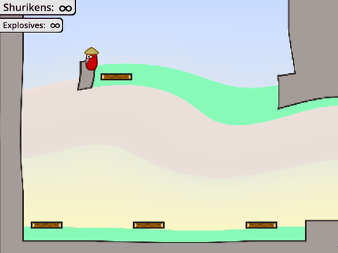 The Ninja Master Hacked! with a big sword
