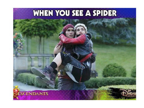 DESCENDANTS MEME NUMBER 9!
