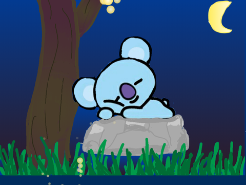 Sleeping KOYA Art