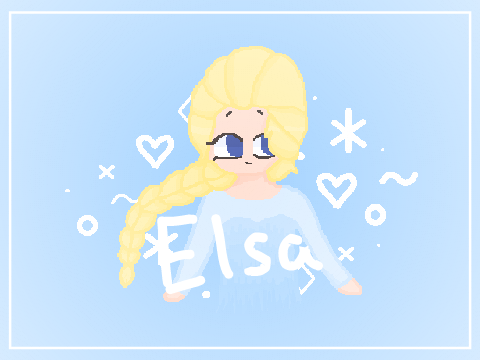 elsa - art collab part