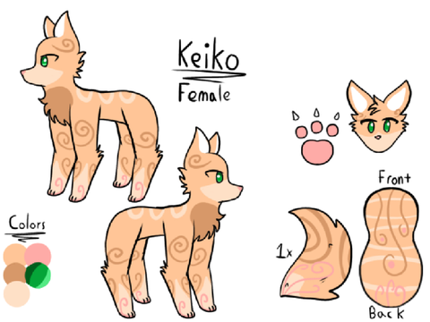 Keiko Kitsune Form