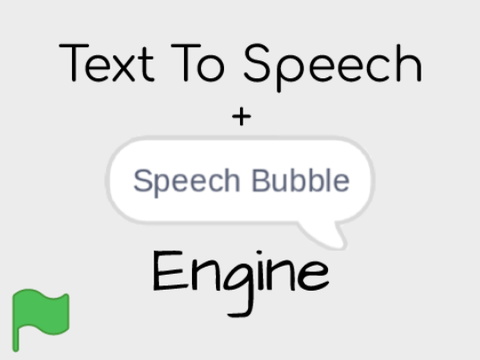 Text To Speech + Speech Bubble Engine