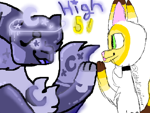 a thing that me and @-_Pawline_- did