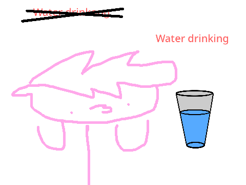 Water drinking
