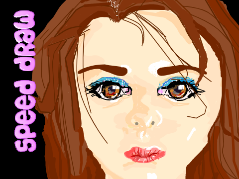 ꧁Speed draw of a girl꧂