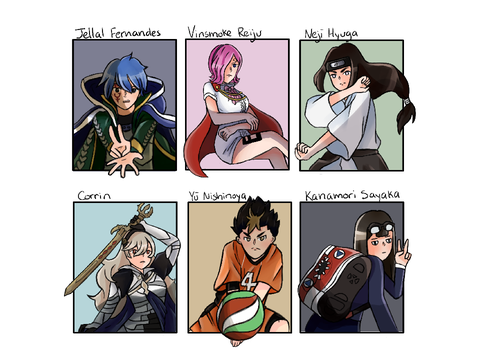 6 Fanart Challenge