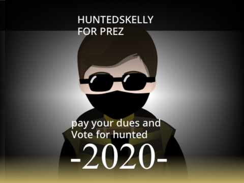 Hunted skelly for president 3