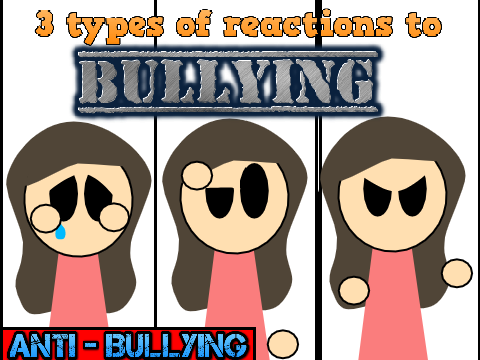 3 types of reactions to bullying