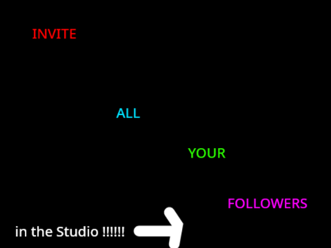 The 700 followers Studio!!