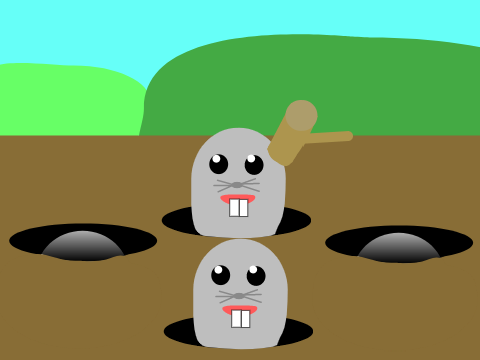 Whack a mole!