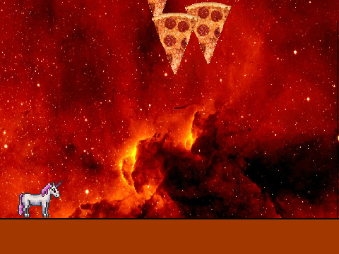 Unicorn vs Pizzapocolypse