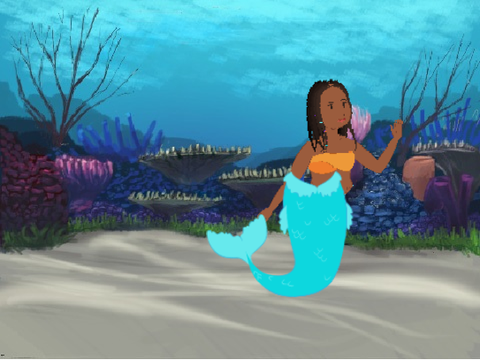 Pin the tail on the mermaid. remix
