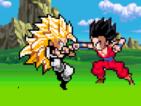 Mystic Satoshii vs. SSJ3 Cornn TEST