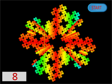 EXTENDED Square fractal