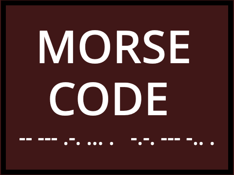 -Morse Code-