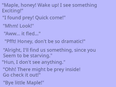 *~ Maple's Mom's Lines ~*