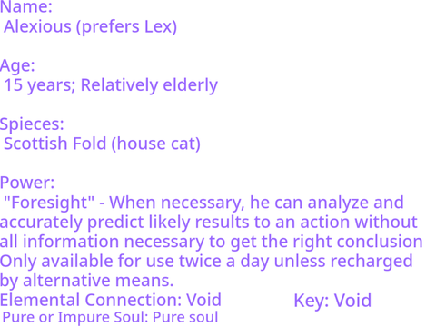 Everfrost Woods RP: Lex