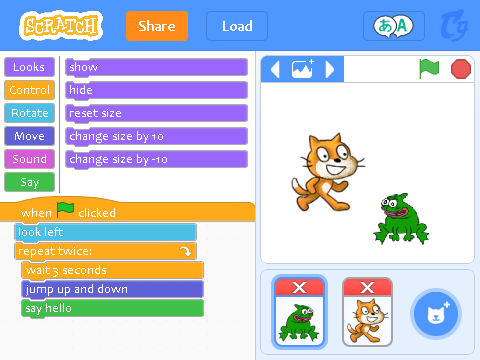 Scratch inside Scratch (Scratch Simulator Mini) [中文/한국어/español/Türkçe/Dutch]