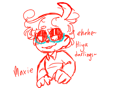 Maxie is gayer i swear—