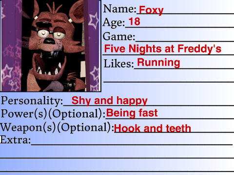 Role Play Sign Up Sheet! remix