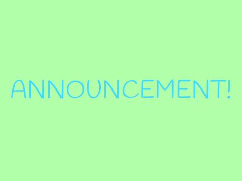 Announcement 