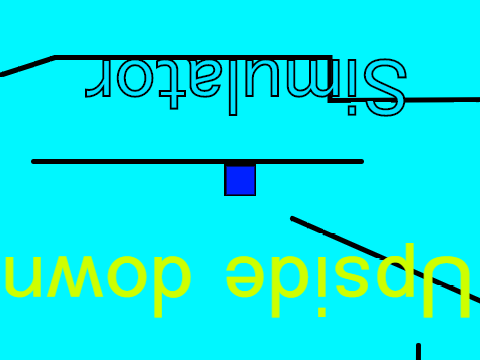 Upside down simulator