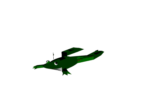 3d frog
