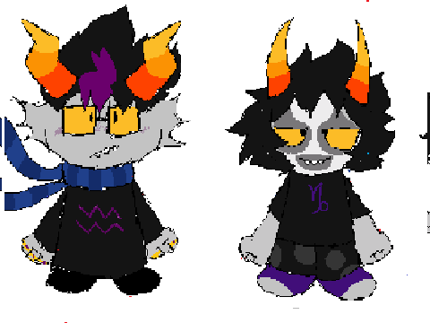 just a bunch of homestuck art heck