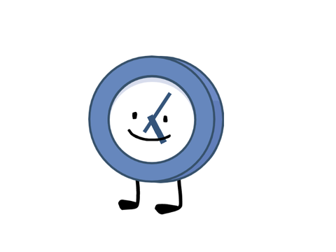 a working clock but its clock from bfb