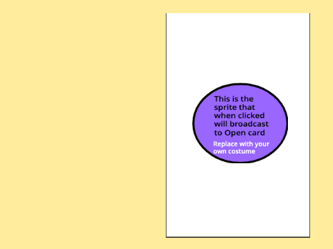 Interactive Card  Template