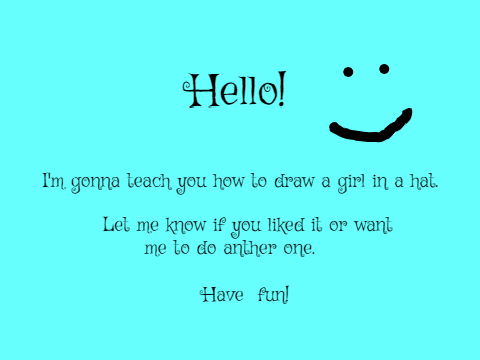 how to draw a girl