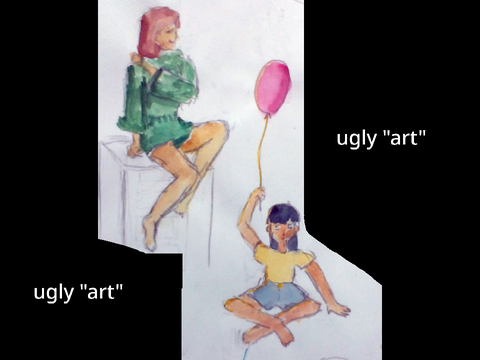 som trash "art" art dump?
