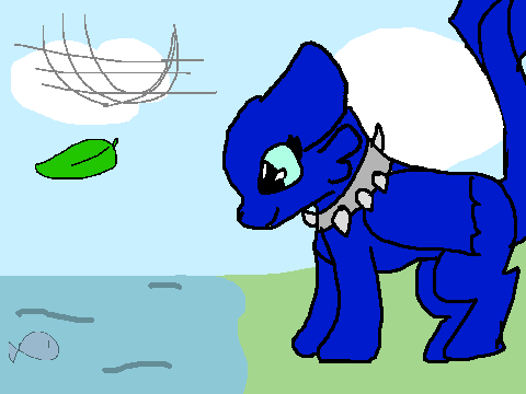 Help Luna catch a fish!