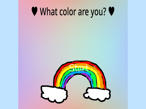 ✰ What color are you? Quiz ✰