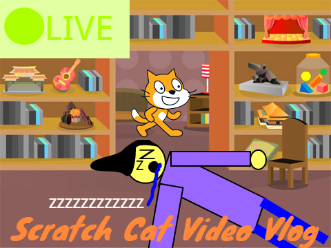 (#1)Scratch Cat Video Vlog:How to train your hooman